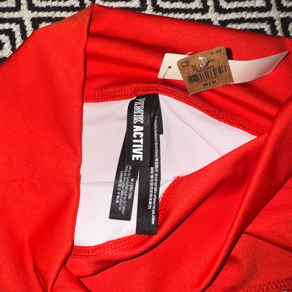 Nwt! VS. Pink High waisted red bikini bottoms - Picture 5 of 5